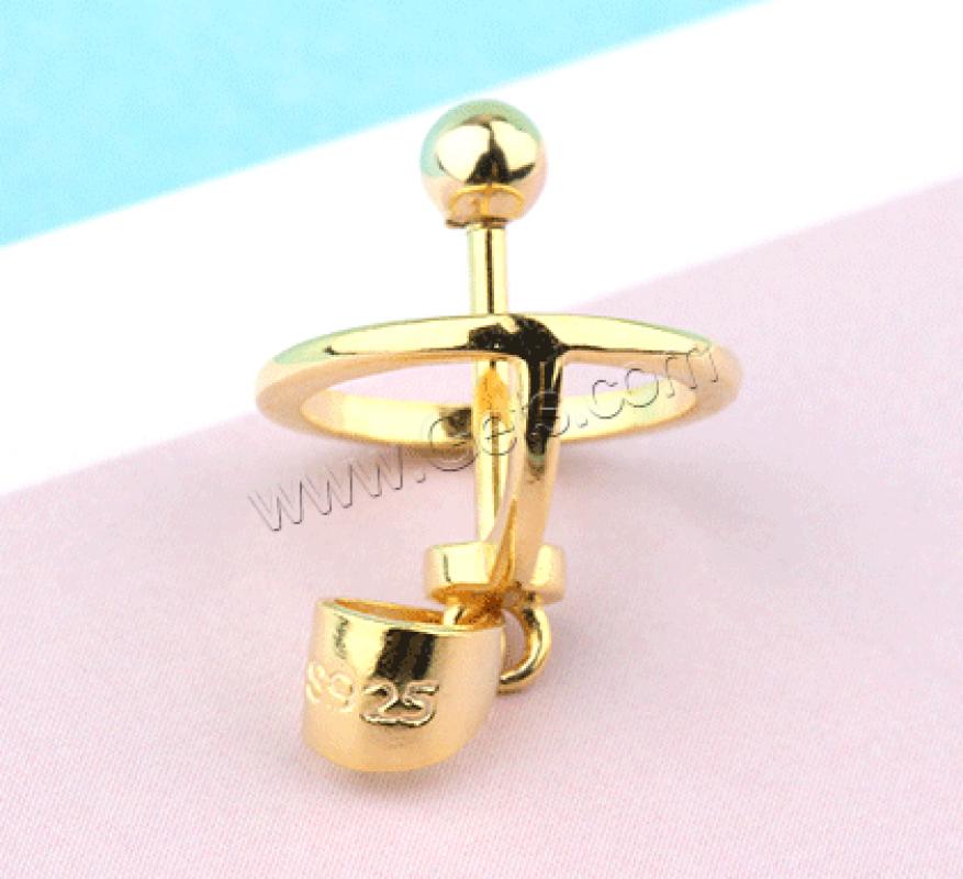 gold color plated8MM