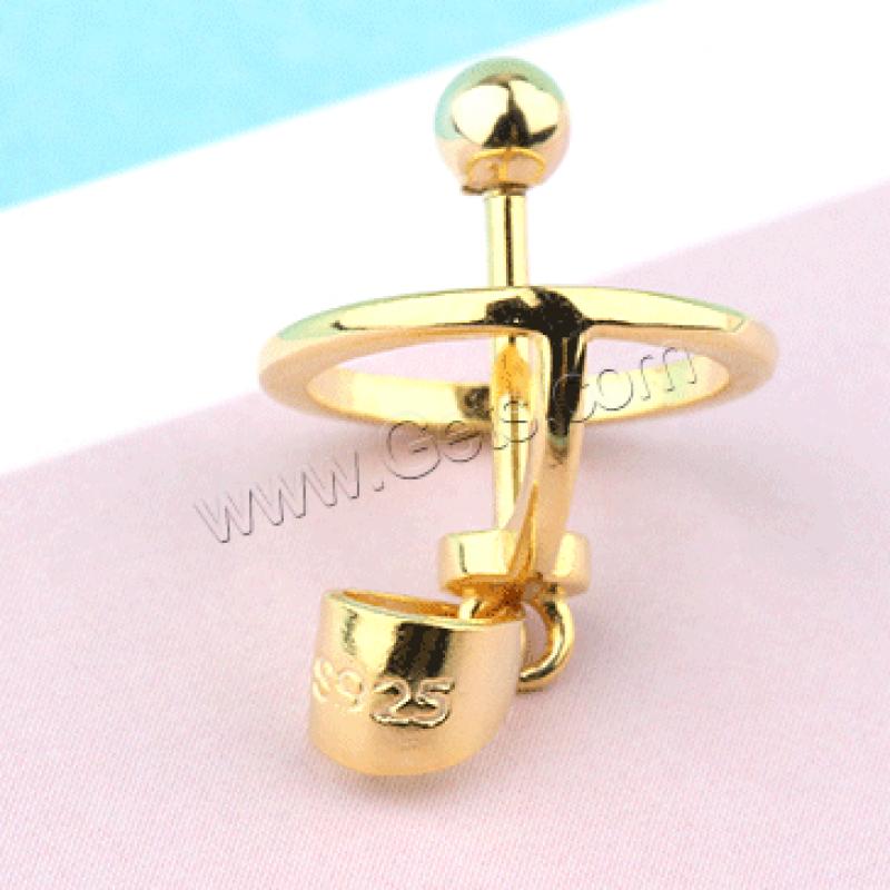 gold color plated6MM