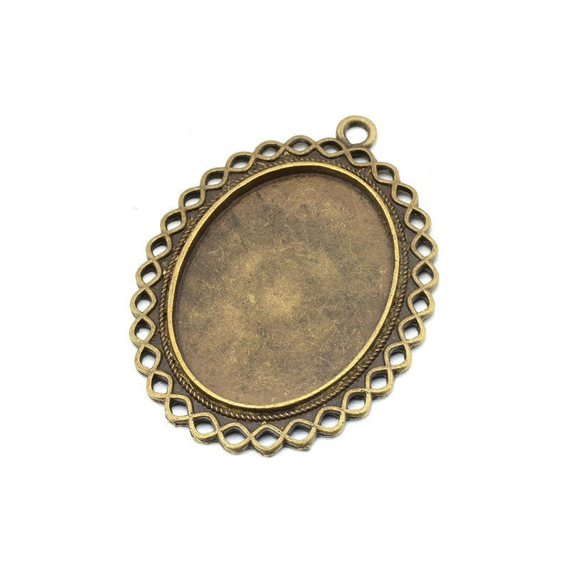 antique brass color plated