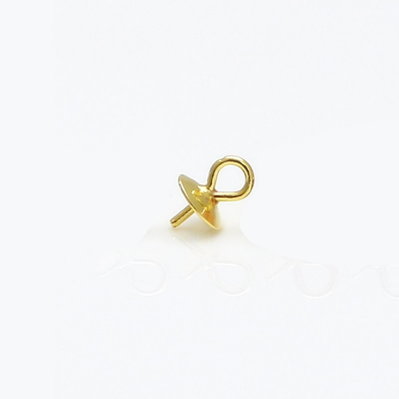 gold color plated 4mm