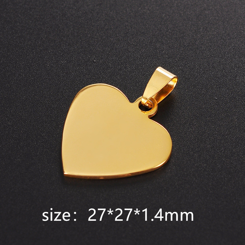 gold color plated, 27x27x1.4mm