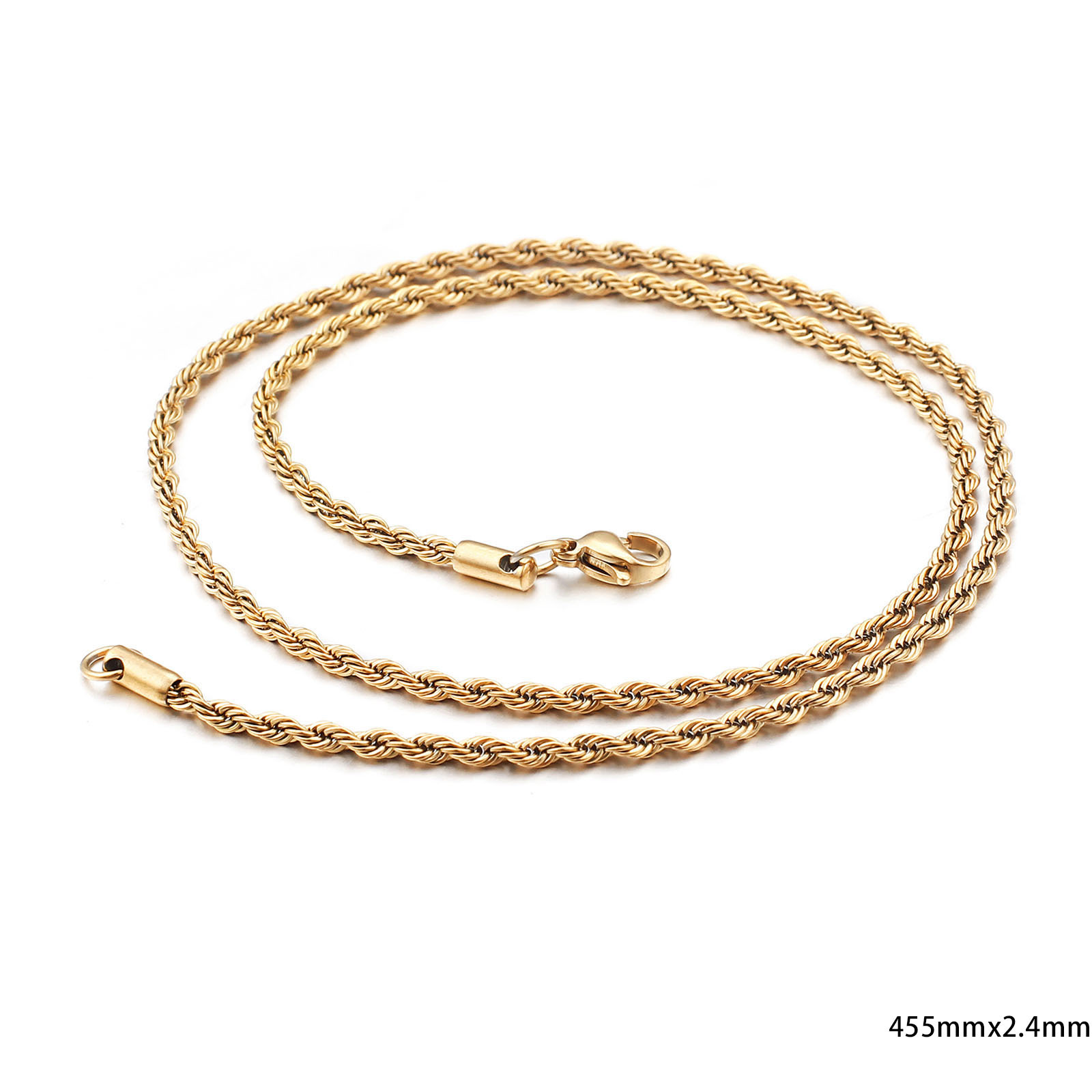 5:gold color plated , 2.4mm , Length:455mm