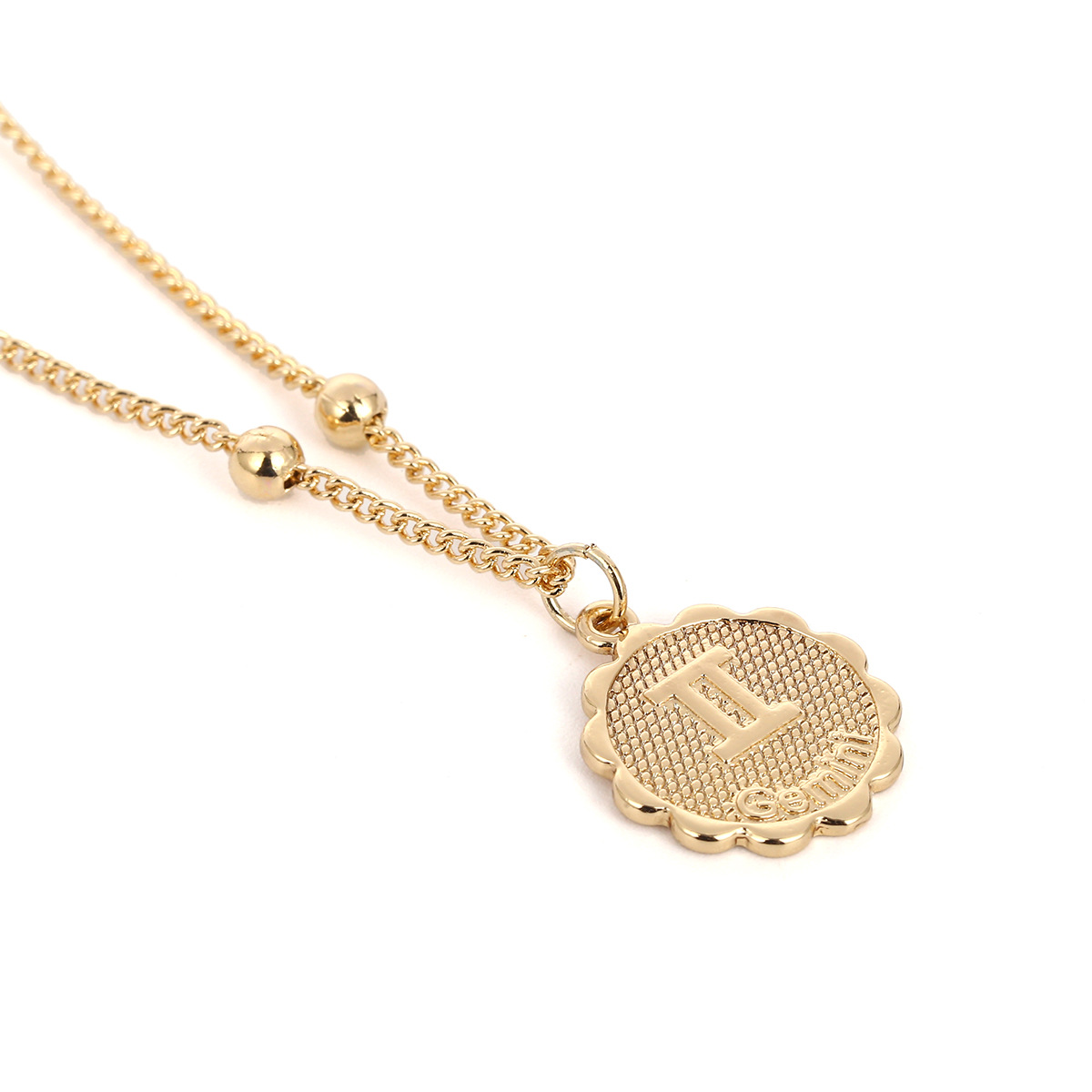 gold color plated Gemini