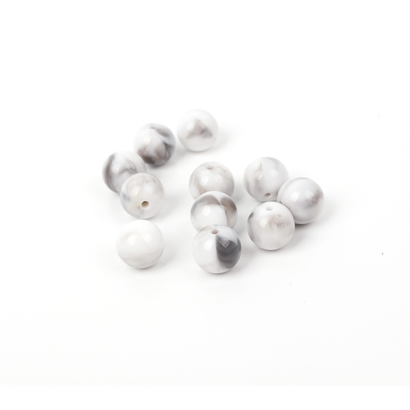 12mm/520pcs grey and white