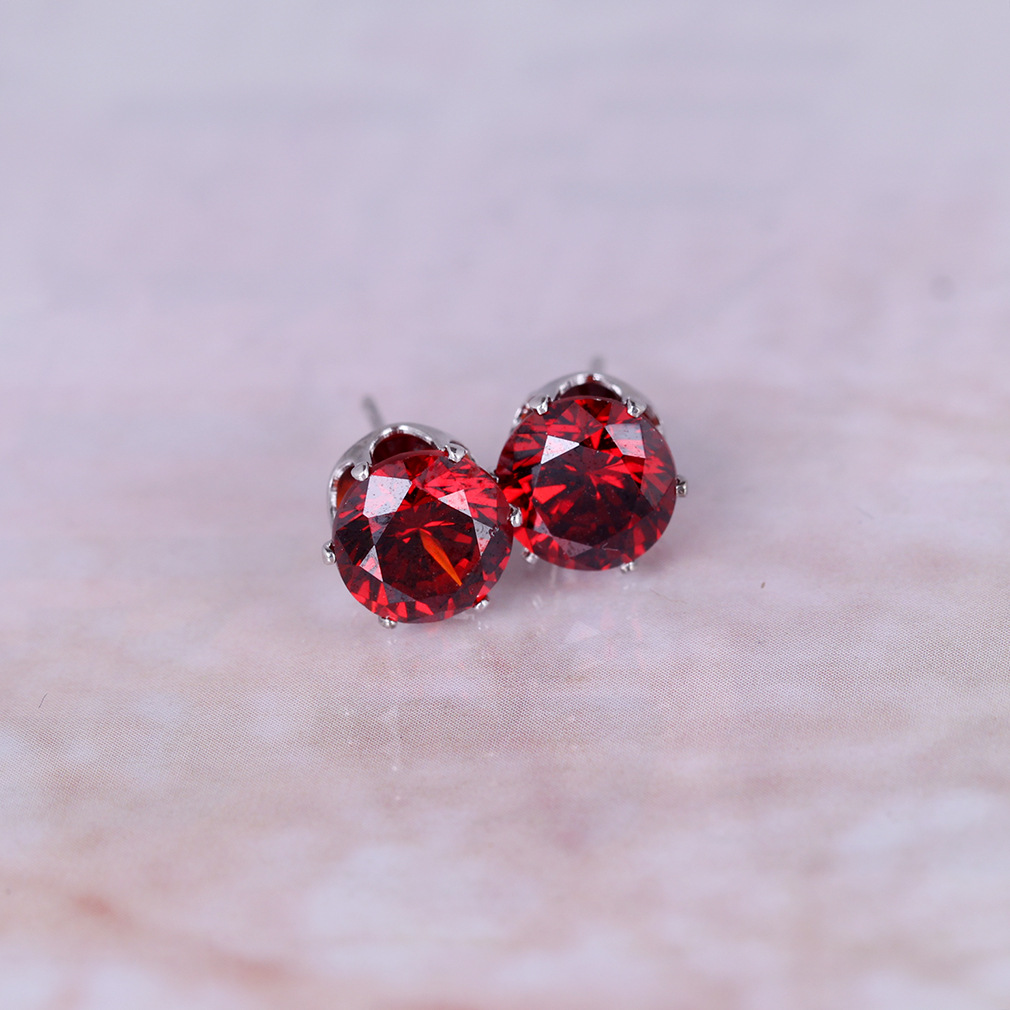 real platinum plated: red Zircon