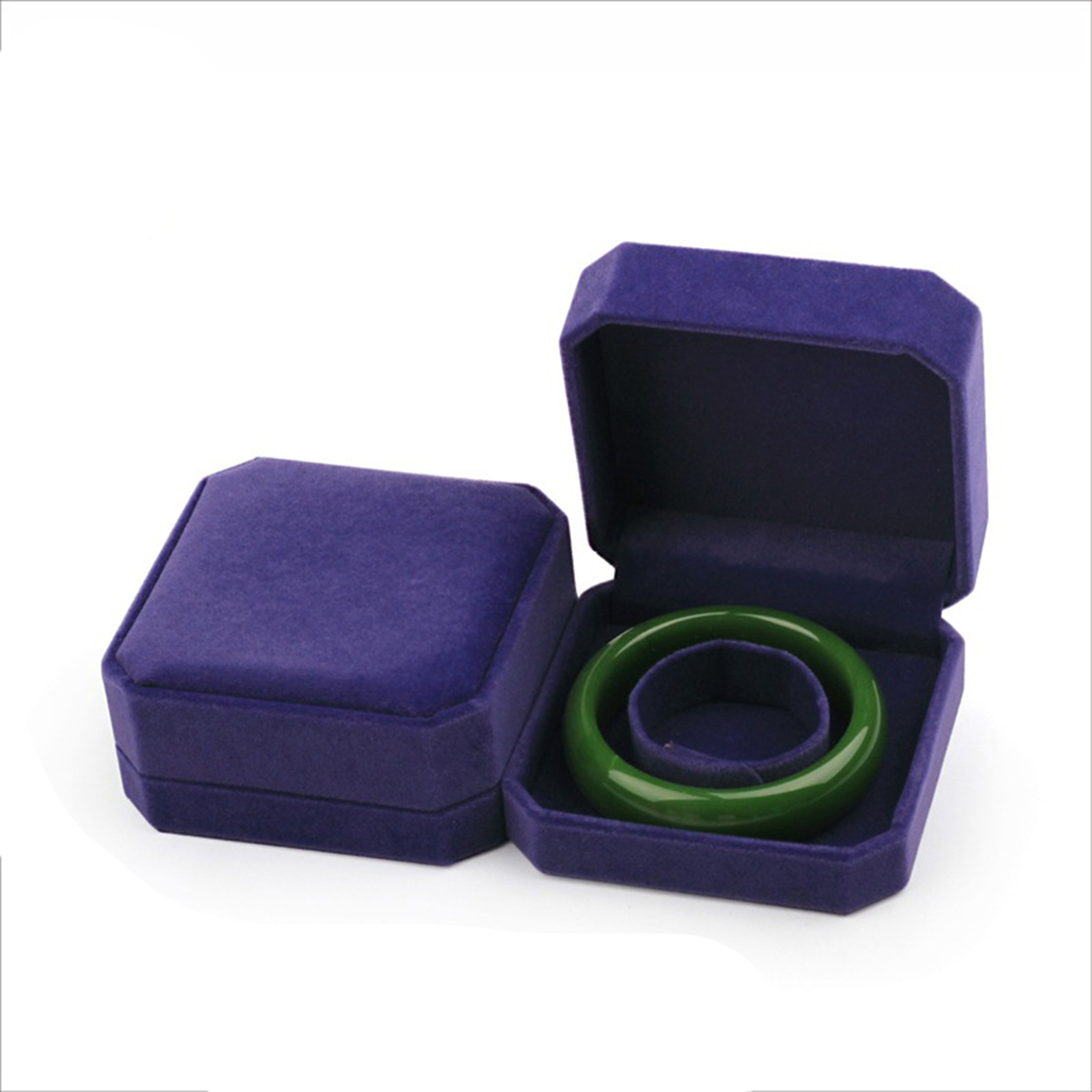 10855八角全紫色手镯盒 90x90x40mm