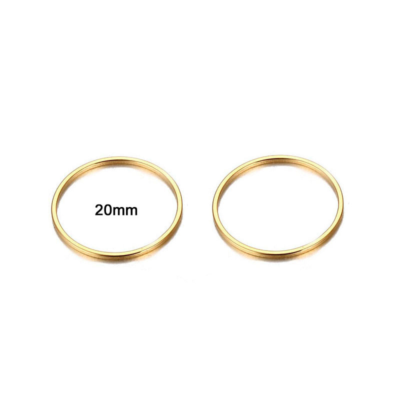 gold color plated 20mm