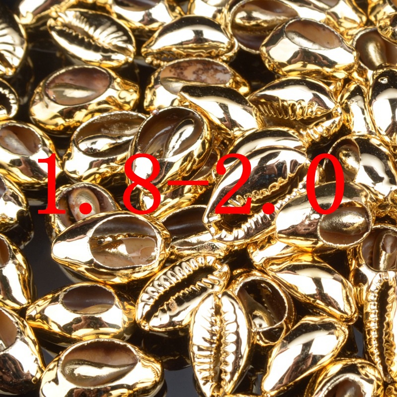 1.8-2.0cm gold color plated