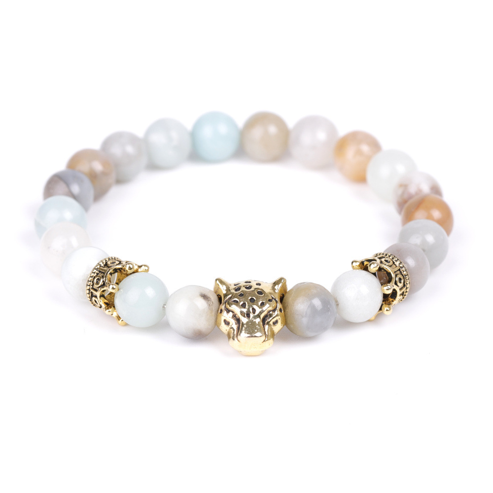 ​Amazonite​ and leopard and crown