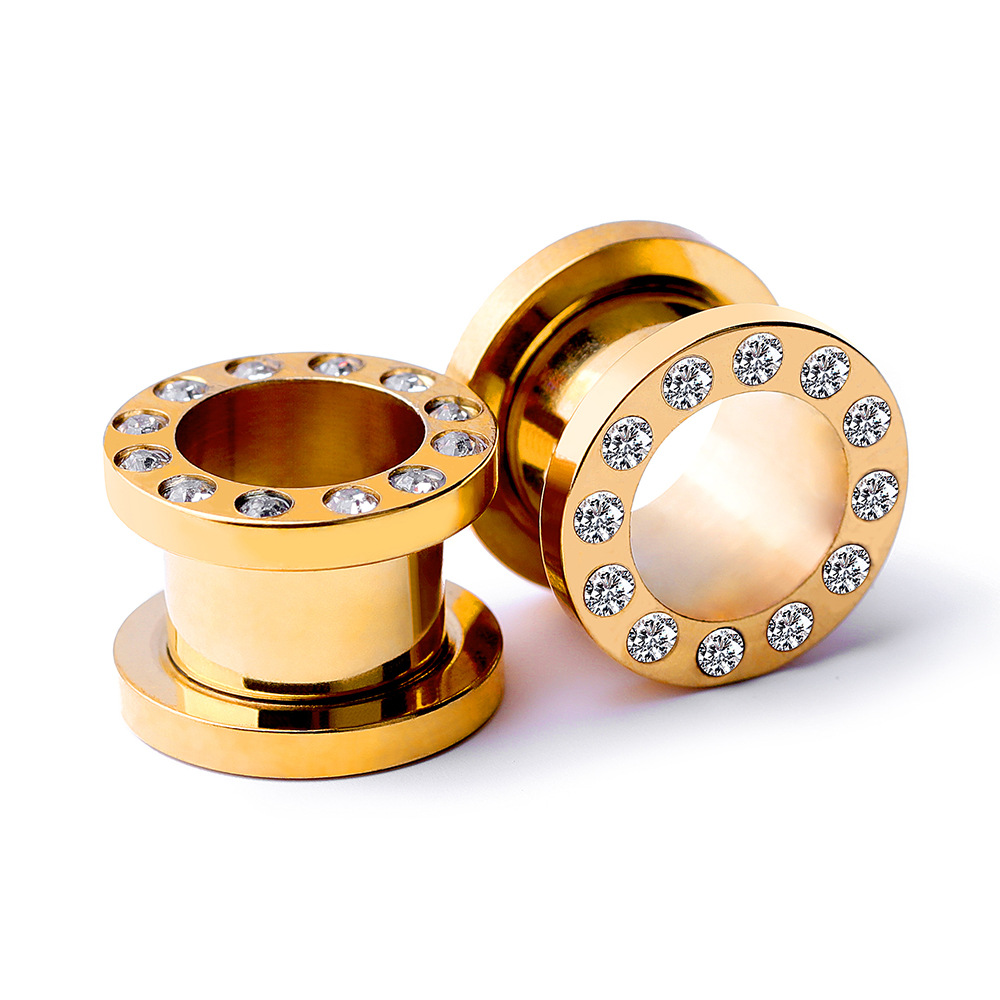 gold color plated,5mm