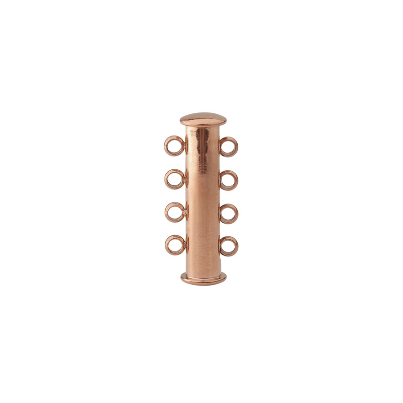 Rose gold 4 holes, magnetic buckle length 2.5cm