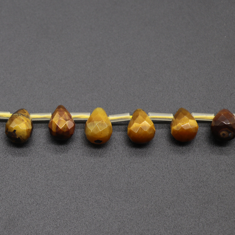 12:10 × 14mm tiger eye stone (27 pieces in one treaty)