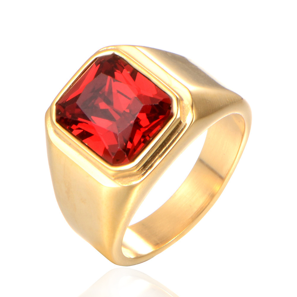 Gold Red Diamond