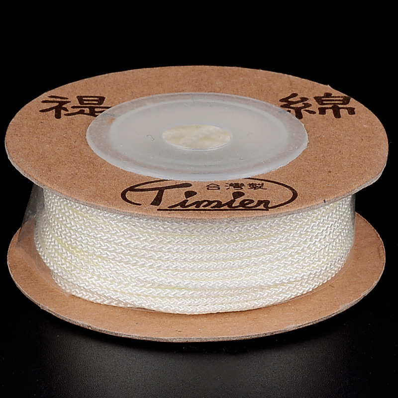 1.5mm,approximately 12m/spool off white