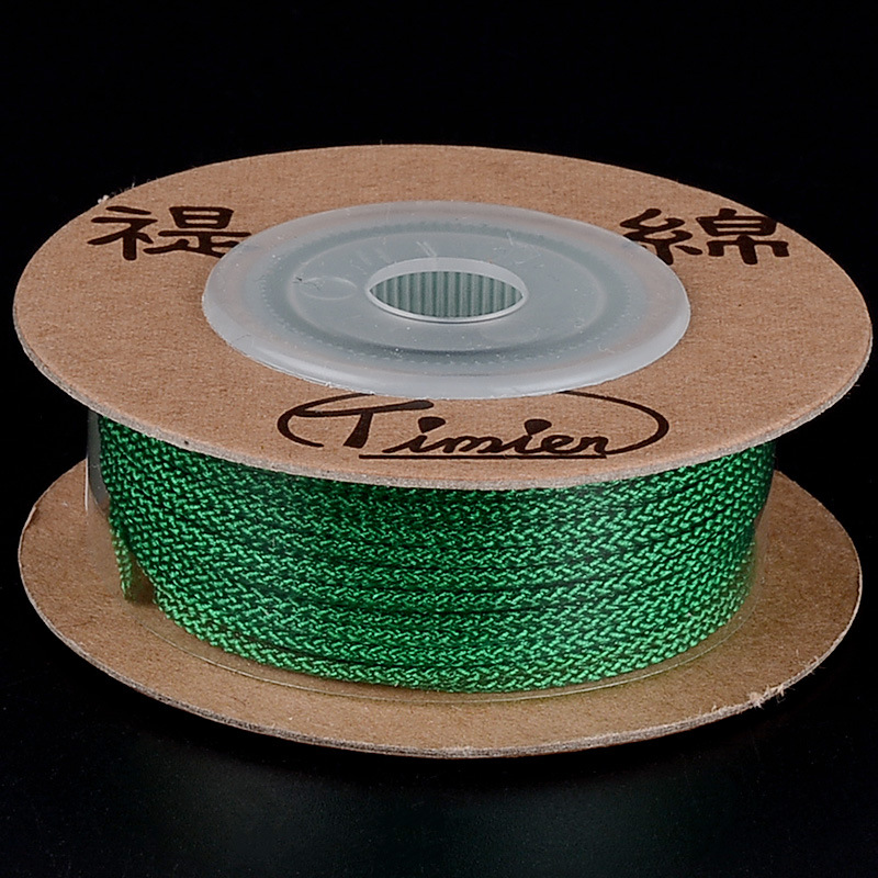 1.5mm,approximately 12m/spool lawn green