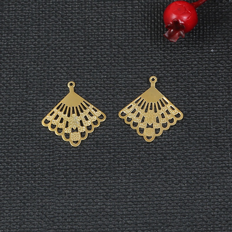 21*19mm gold color plated