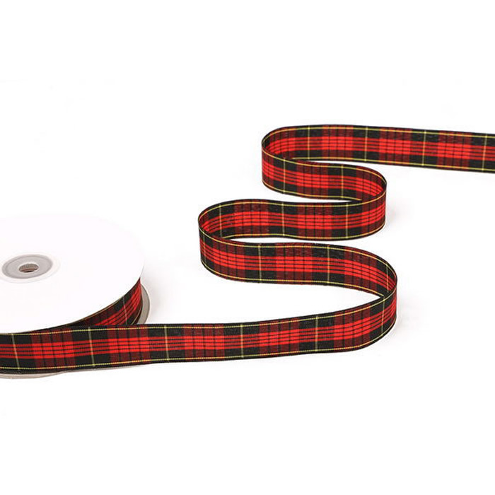 black and red 2.5cm 4.5m/spool