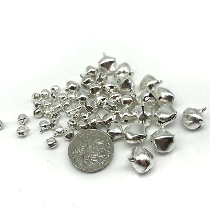 8mm,silver color plated Farbe Silber vergoldet