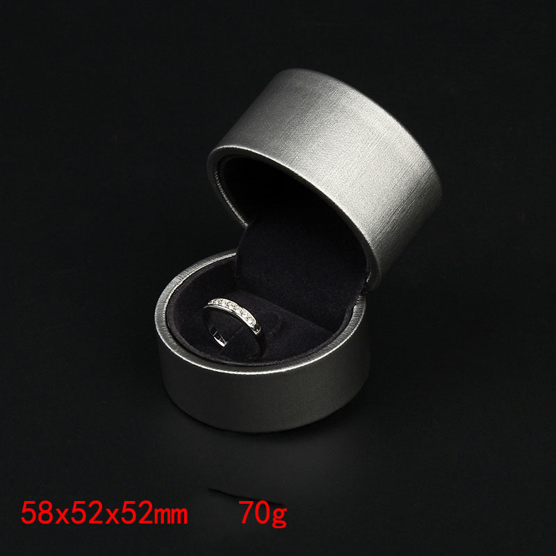 Silver grey Single Ring Box