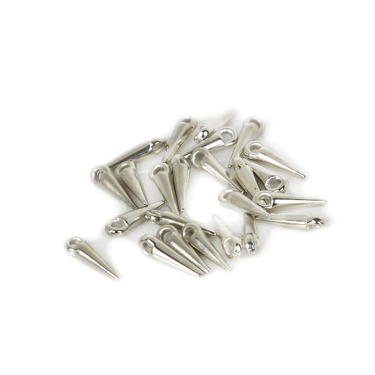 White K spike pendant 4 x 13 mm approximately 200 pieces / pack