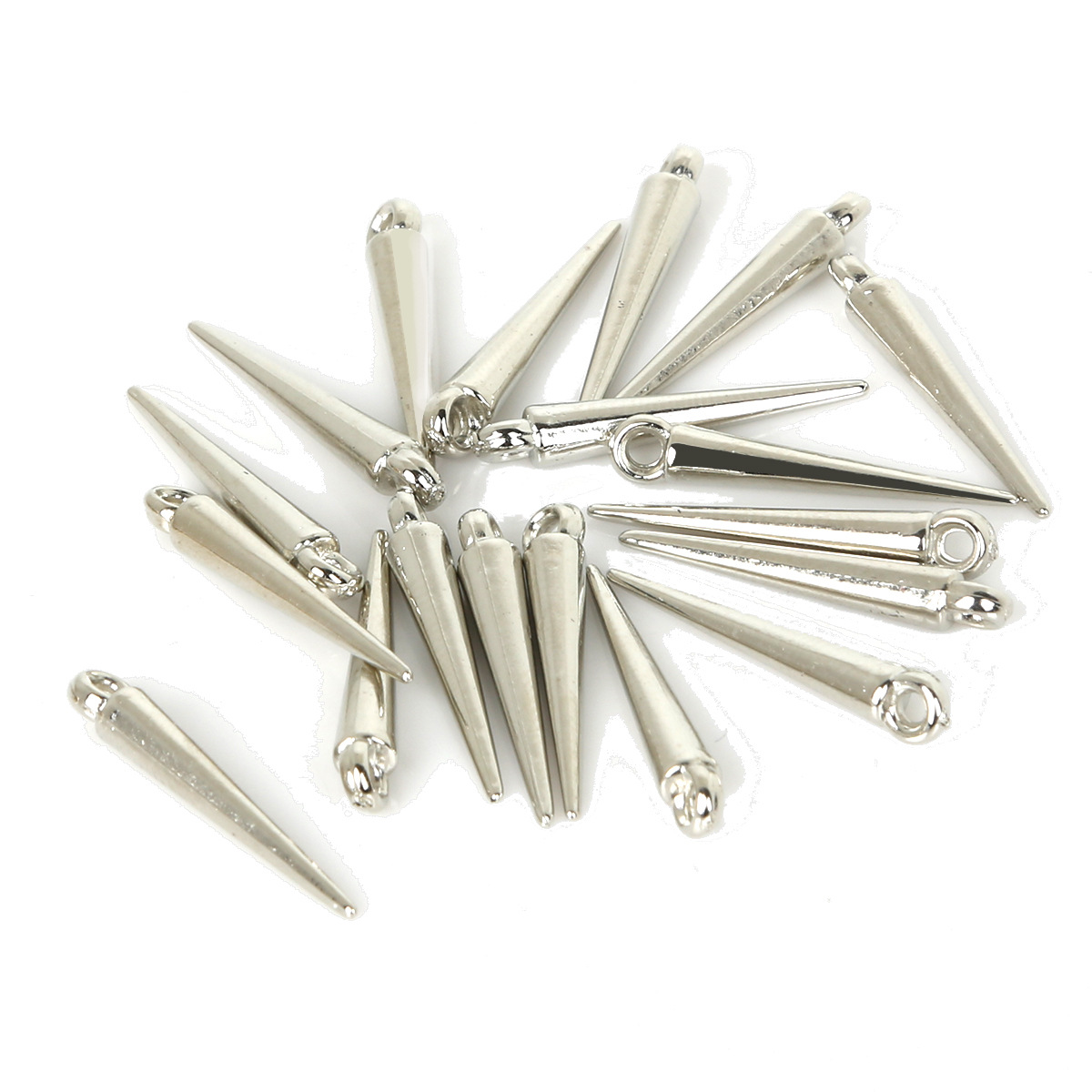 White K spike pendant 4 x 23 mm approximately 200 pieces / pack