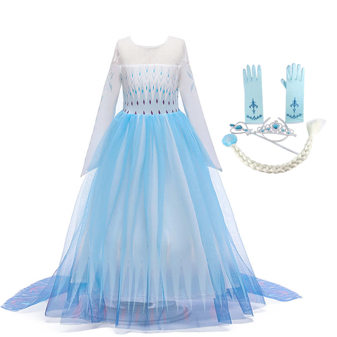 Light blue and accessories
