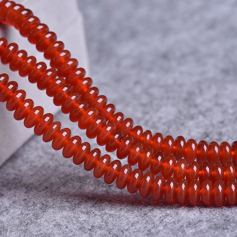 Red Agate,6x3mm