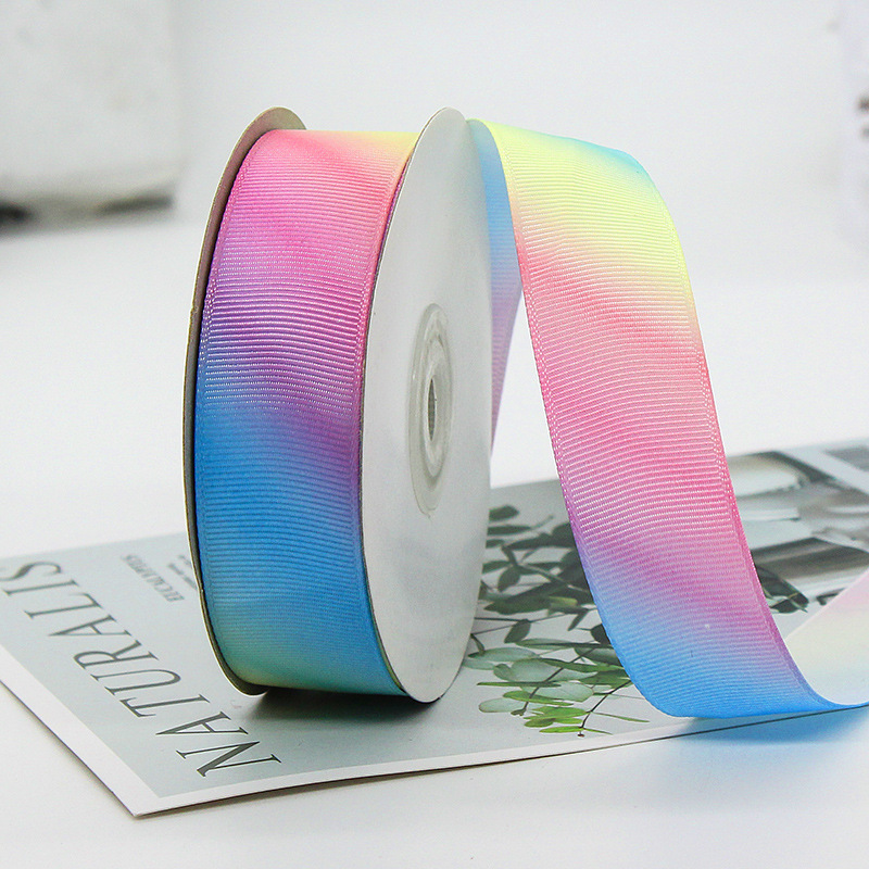 2.5 cm thread rainbow band