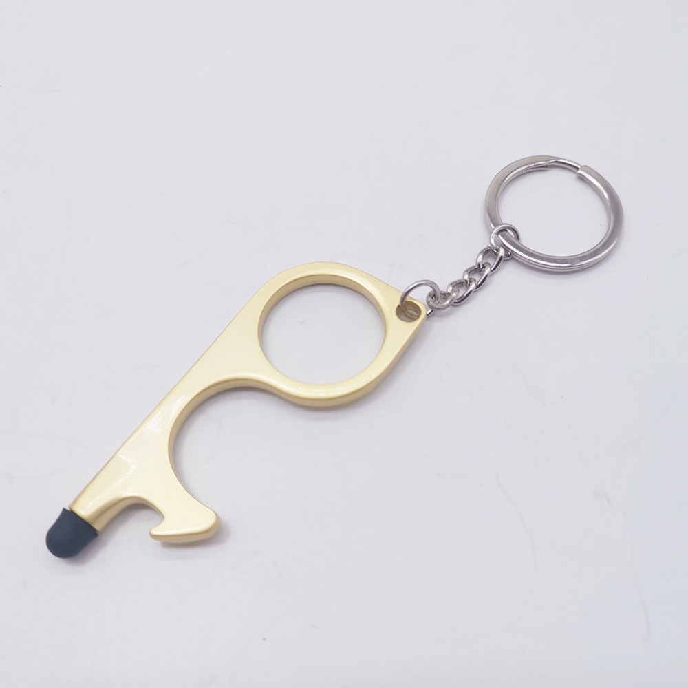 Gold key chain
