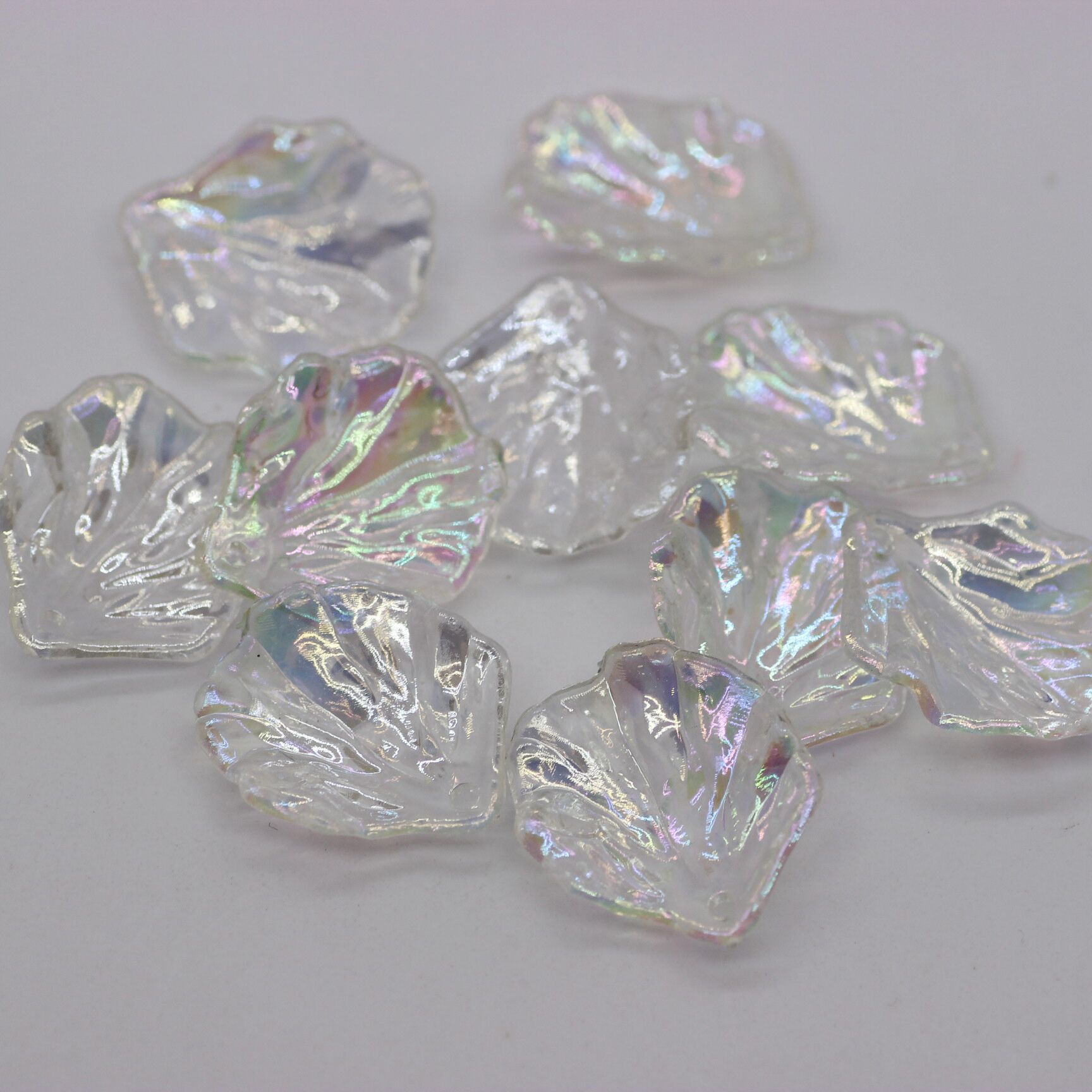 Approximately 18 * 20 mm clear white