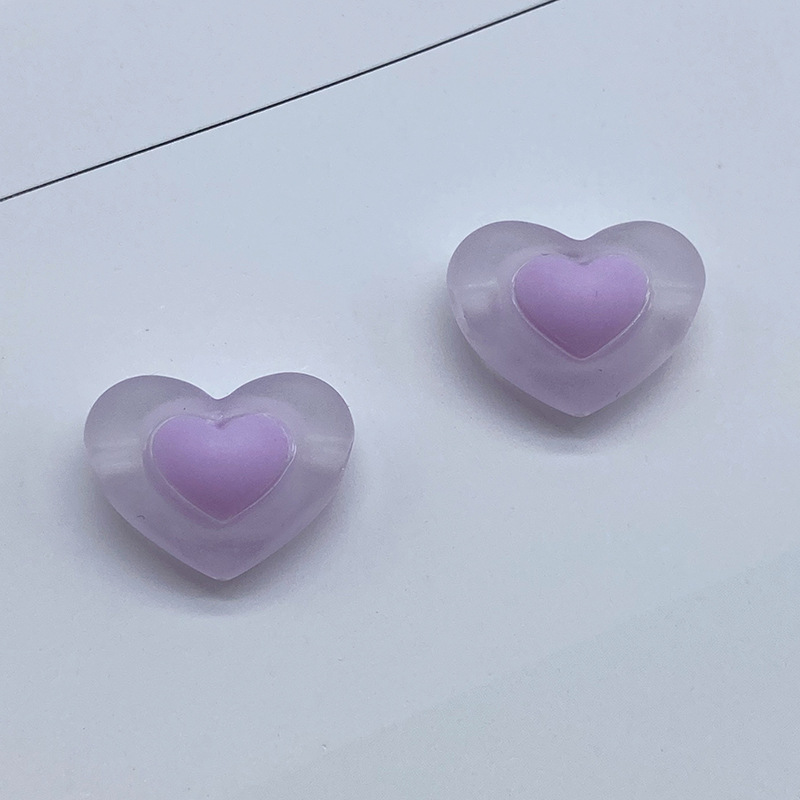 5:Heart purple