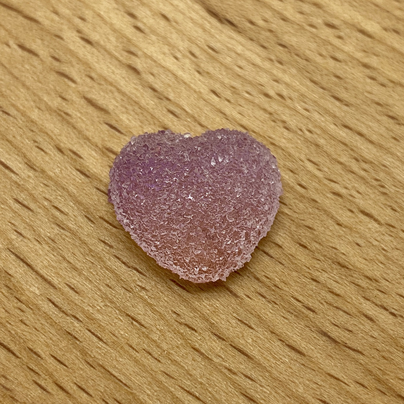 Heart purple.-pink