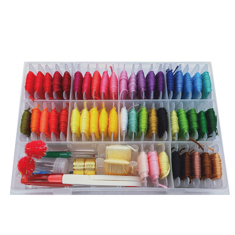 12,50 colors and box and tools
