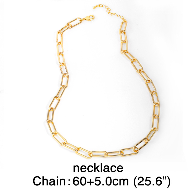 4:gold  necklace 60CM