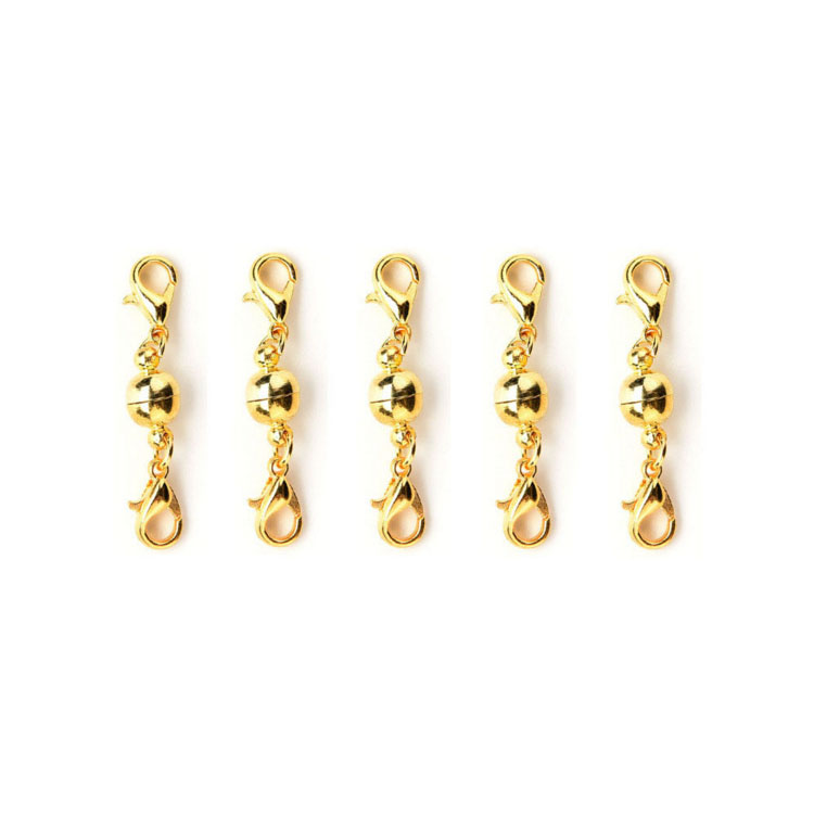 6mm,gold color plated,5 PCs/Lot
