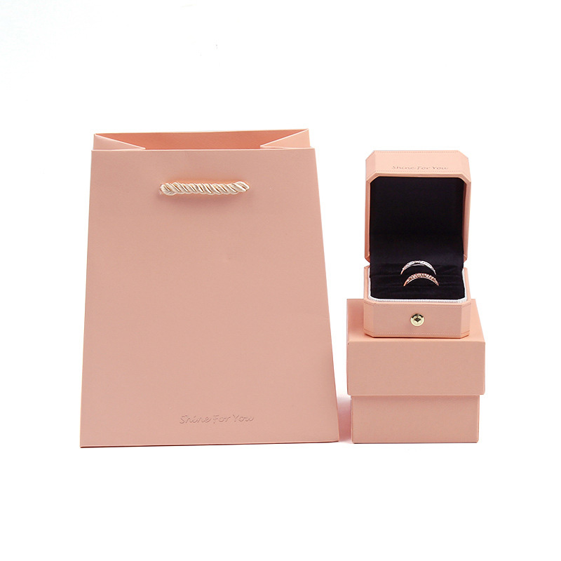 Pink to ring case handbag
