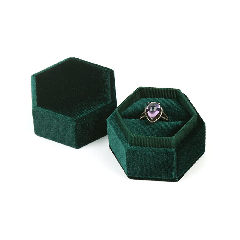 Dark green Ring Box