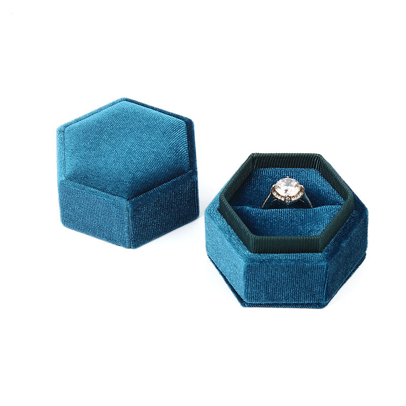 Light Blue Ring Box