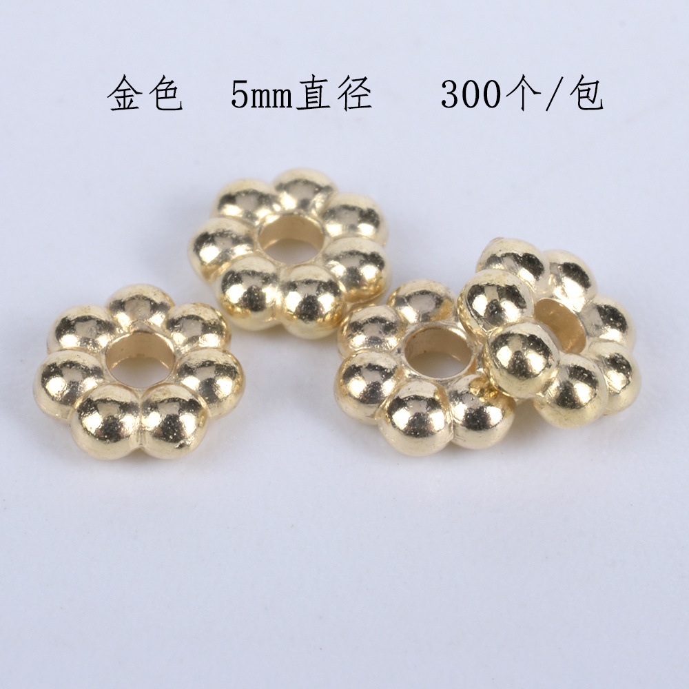 Golden 5mm diameter [300pcs/pack]