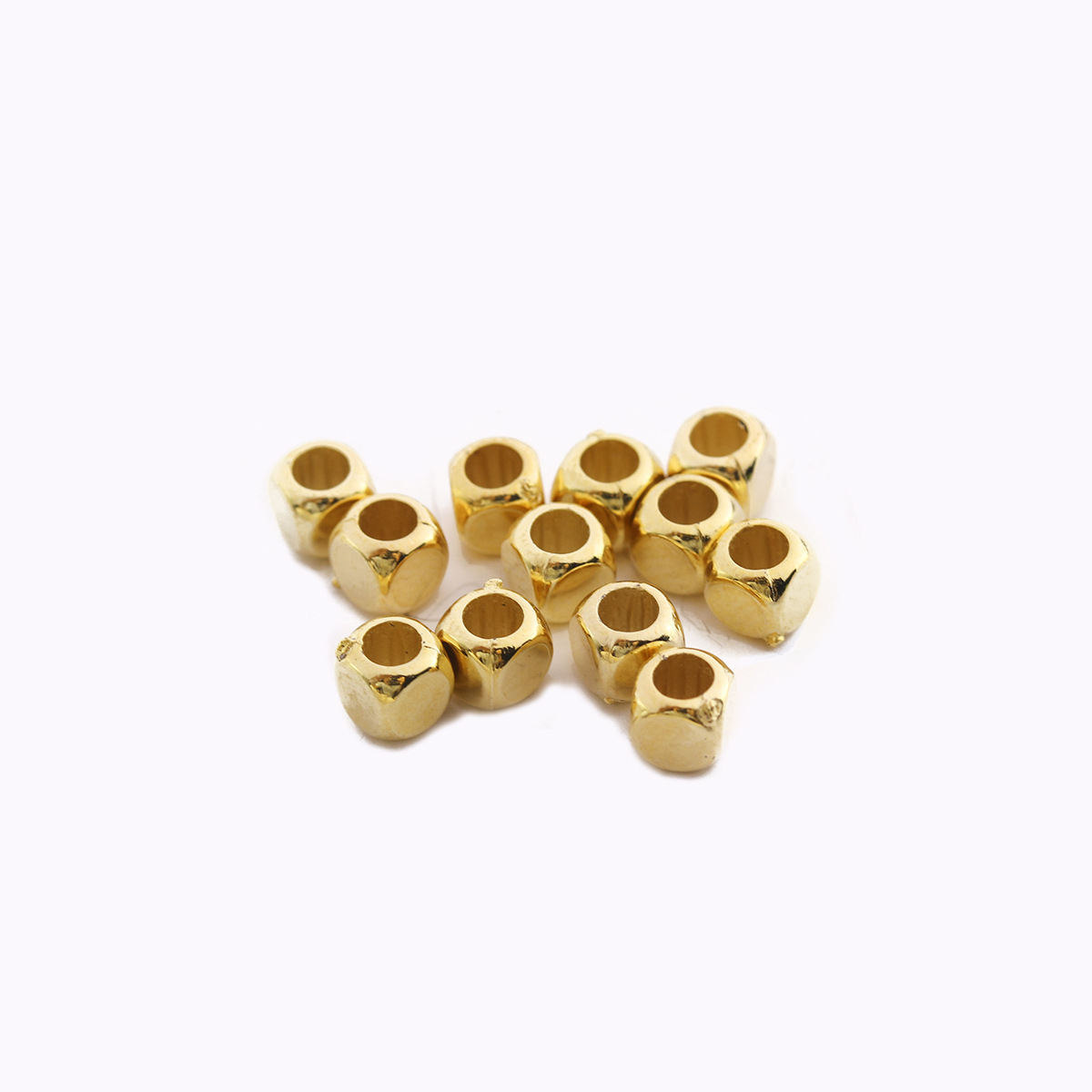 Gold outer diameter 4mm, inner diameter 2.5mm