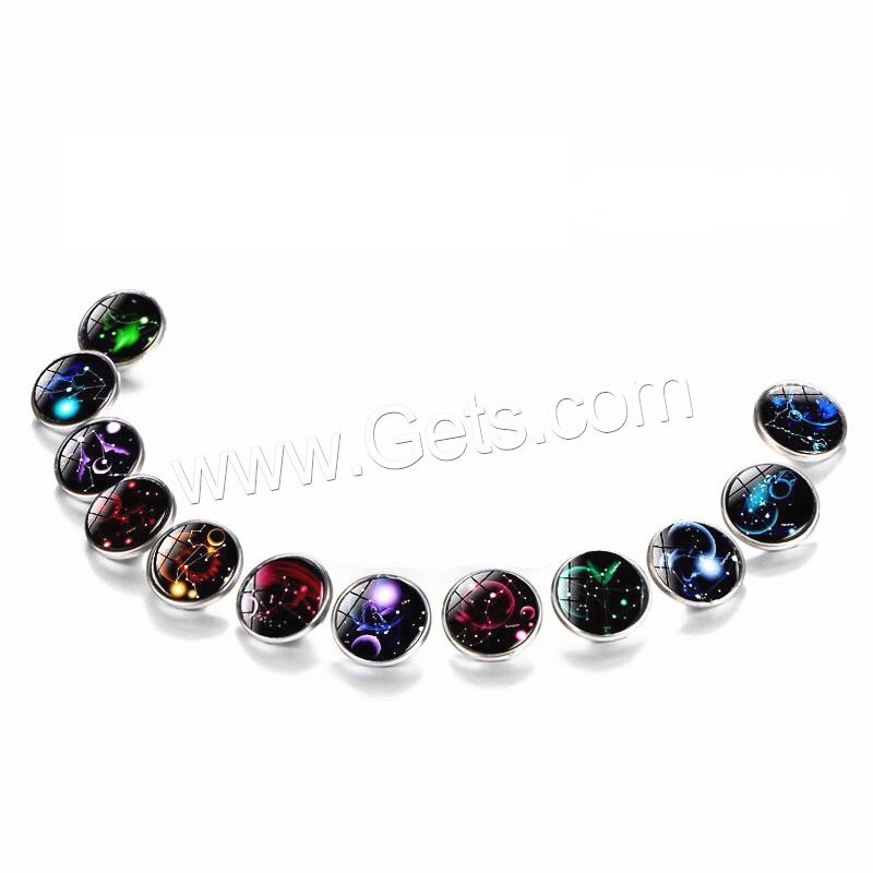 Luminous glass beads