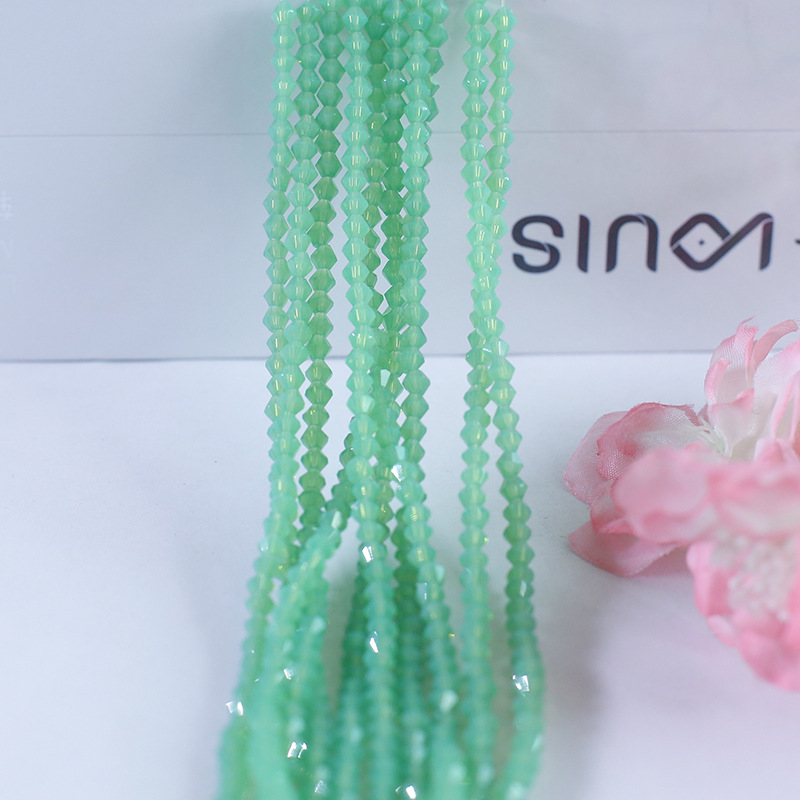 apple green 4MM About 105pcs/20strand