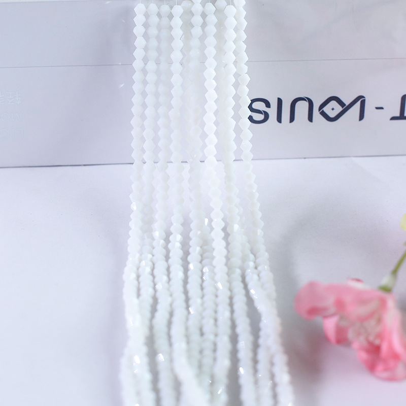 jade white color 4MM About 105pcs/20strand