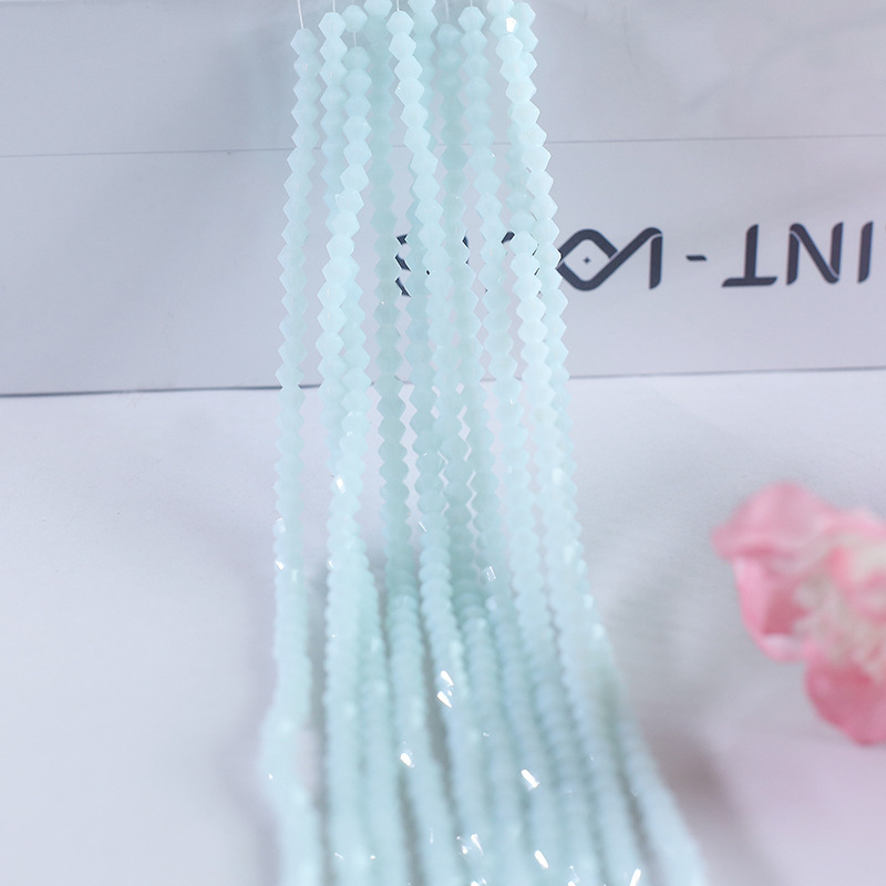 water blue 4MM About 105pcs/20strand