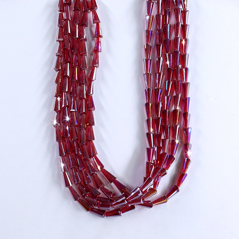 red,6x12MM About 70 pcs/strand