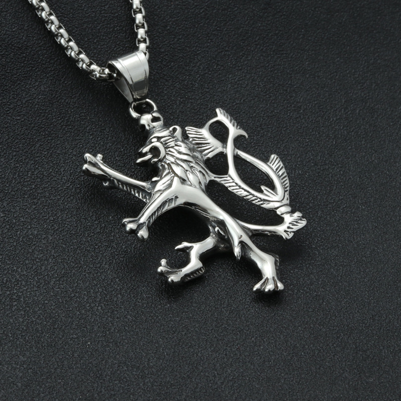 Large silver pendant (without chain