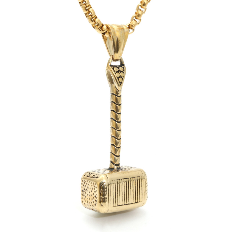 Golden pendant (without chain