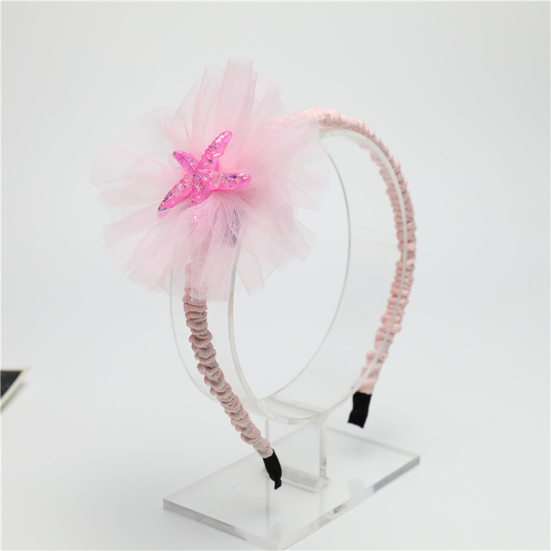 Starfish pink headband