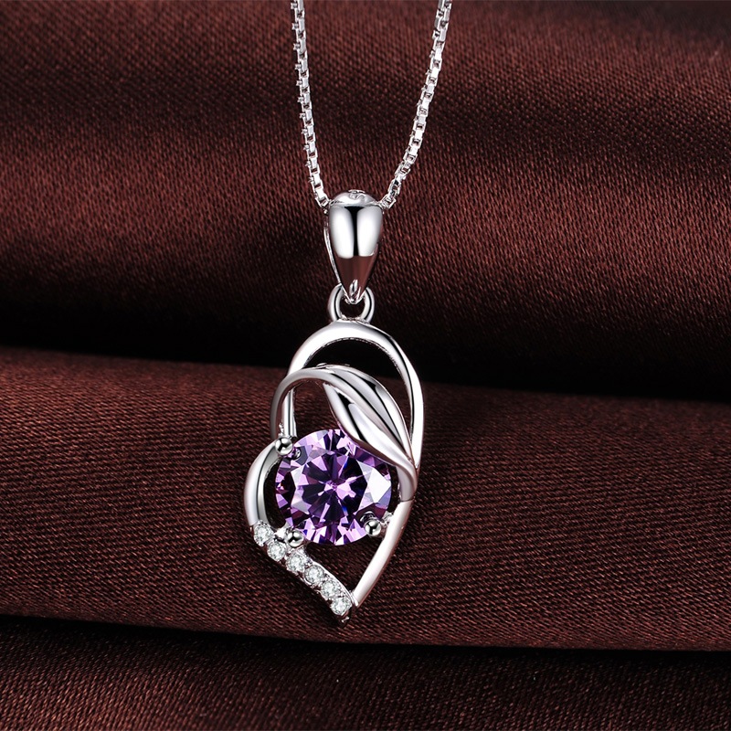 1:AAA Purple Diamond Pendant