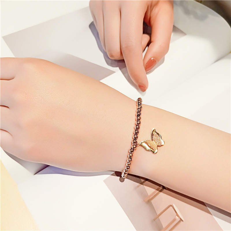 1:Elastic bracelet. Butterfly